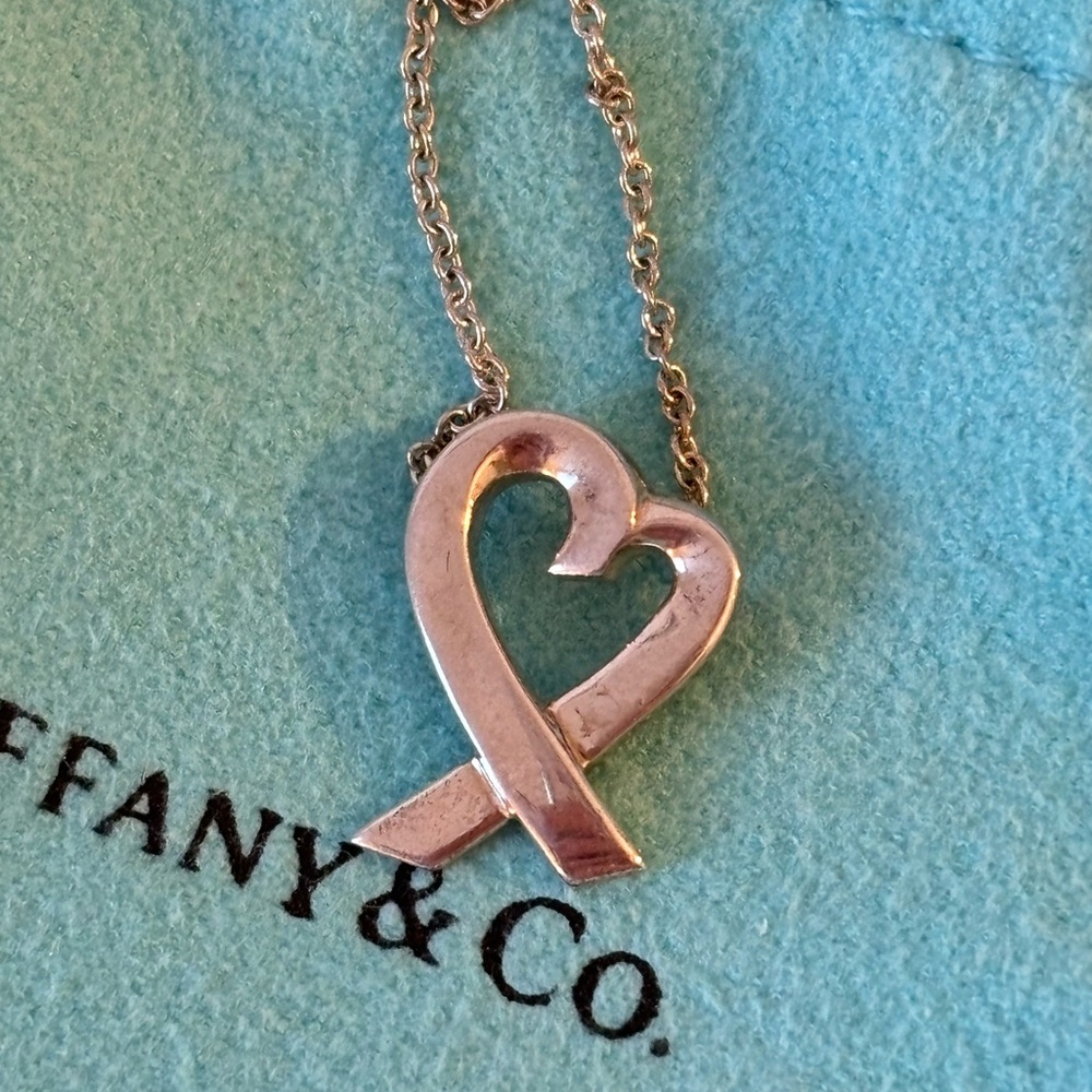 Tiffany & Co Loving Heart Necklace Paloma Picasso 925